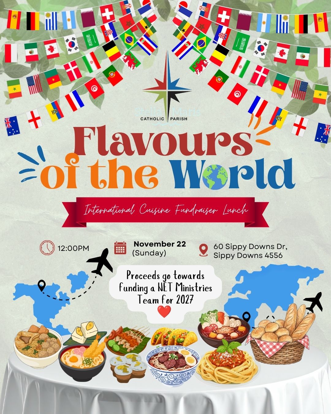 Flavours of the world flyer
