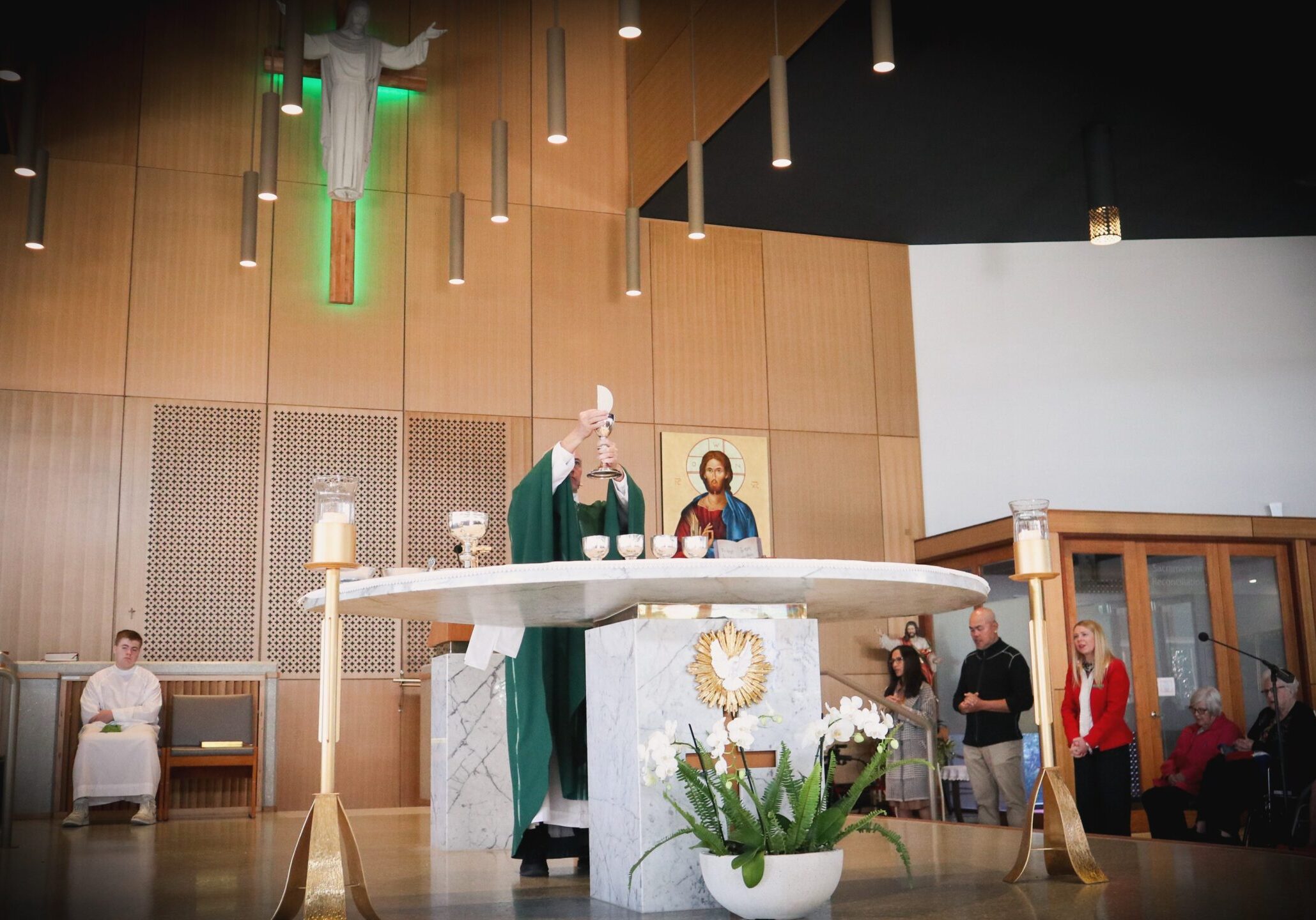 Fr Peter Eucharist