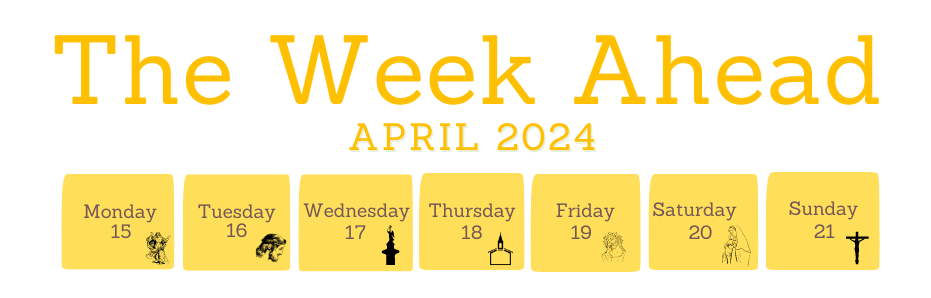 The week ahead_15-21 April
