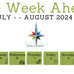 The Week Ahead: 29 July – 4 August 2024