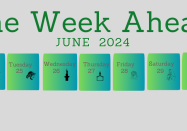 The week ahead24-30June